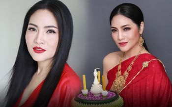 สวยวันสวยคืน! \'อรอนงค์\'แต่งชุดไทยสวมลุคนางนพมาศ