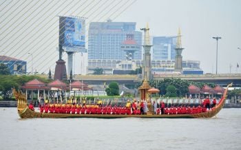 กองทัพเรือเตรียมซ้อมย่อยขบวนพยุหยาตราทางชลมารค12พ.ย.นี้