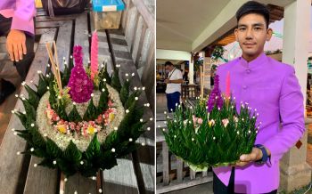 นักวิชาการวธ.ปลื้ม!! จัดกระทงให้\'บิ๊กตู่\' เน้นวัสดุธรรมชาติ-เรียบง่ายแต่ดูดี