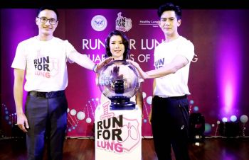 วิ่ง Virtual Run การกุศล  รณรงค์คนไทยใส่ใจป้องกันมะเร็งปอด