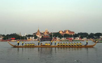 กองทัพเรือฝึกซ้อมย่อยขบวนพยุหยาตราทางชลมารค ครั้งที่11