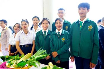 ‘คุณหญิงกัลยา’ปลื้ม ‘เด็กดีอาชีวะ’ ด้านเกษตรกรรม  ประทับใจ‘พี่ช่วยน้อง’สู้กับความต้องการของโลกที่เปลี่ยนไป