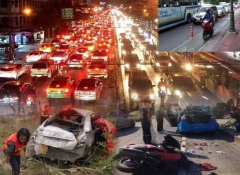 เมืองไทย‘สังคมถนน’  แก้ยาก‘รถติด-อุบัติเหตุ’