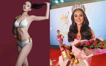 ‘พลอย –พีรชาดา’คว้ามงจากเวที ‘Face of Beauty International 2019’