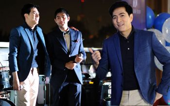 ยังหล่อเป๊ะ\'แซม-ยุรนันท์\'ควงลูกชาย\'แมมโบ้’เปิดตัวจัดมีตติ้งเรือแทบแตก