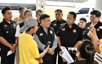 \'อลงกรณ์\'ลุยกระบี่-พังงา-ภูเก็ต รับฟังปัญหาชาวประมง พร้อมให้กำลังใจจนท.