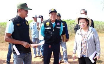 ‘แม่ธนาธร’ส่งตัวแทนชี้รังวัดที่ดิน ยก500ไร่คืนหลวงตั้งป่าชุมชนราชบุรี