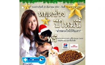 ‘รพส.ทองหล่อ’เปิดบริการรับฝากน้องหมา-น้องแมว ช่วงหยุดยาวปีใหม่