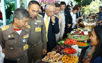 มูลนิธิโครงการหลวง ร่วมกับ สวพส. แถลงข่าวการจัดงานโครงการหลวง 2562