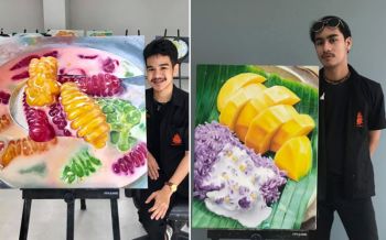 เหมือนจนหิว!!  สุดยอดฝีมือเด็กปี2 หัวข้อ\'ขนมหวาน\' ของดีเมืองเพชร (รวมภาพ)