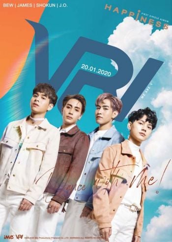VRV บอยแบนด์น้องใหม่ ค่ายไอมี่ไทยแลนด์ ปล่อยภาพทีเซอร์อัลบั้มแรก บุกตลาด T- POP