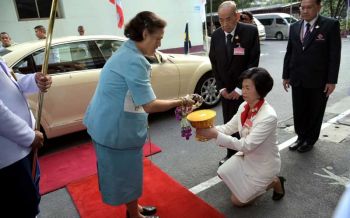 กรมสมเด็จพระเทพฯทรงเป็นประธานการประชุมสภาสถาบันการพยาบาลศรีสวรินทิรา สภากาชาดไทย ครั้งที่ 24