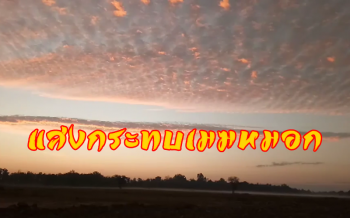 ชมปรากฎการณ์ความงาม \'แสงกระทบเมฆหมอก\' ตามท้องทุ่งนาฉากขุนเขาเมืองพะเยา