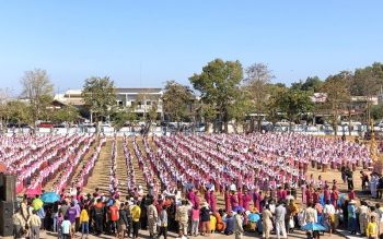 พ่อเมืองร้อยเอ็ด บวงสรวงพระบรมราชานุสาวรีย์ รัชกาลที่ 5