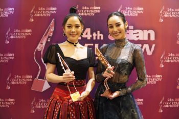 \'นาว-ทับทิม-มาสเตอร์เชฟฯ-The Producer\'แท็กทีม คว้ารางวัล\'เอเชี่ยน เทเลวิชั่นอวอร์ดครั้งที่ 24\'