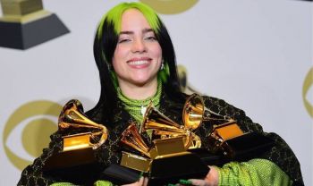 \'Billie Eilish\'ศิลปินหญิงคนแรกที่มีอายุน้อยที่สุด คว้ารางวัลGrammys 4 สาขาหลักในรอบเกือบ 40 ปี!