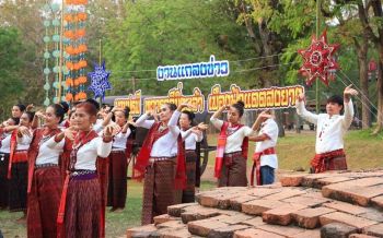 เมืองน้ำดำจัดใหญ่! ทวาราวดีมิ่งหล้า \'เมืองฟ้าแดดสงยาง\' ปี 63