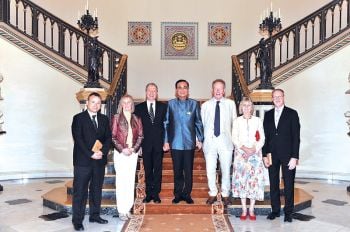 ผู้ได้รับพระราชทานรางวัลสมเด็จเจ้าฟ้ามหิดล ประจำปี 2562 เข้าเยี่ยมคารวะนายกรัฐมนตรี