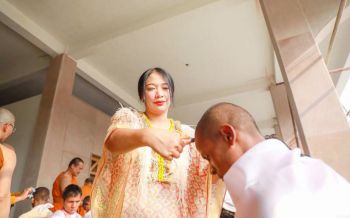 ไฮโซผิง-ดาราดัง ร่วมบุญใหญ่ นำทีม ‘น้องไนน์-เด็กอินเดีย’ บวช 251 รูป