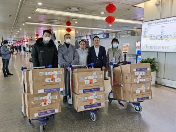 \'การบินไทย\'ขนส่งอุปกรณ์ทางการแพทย์เพื่อช่วยเหลือโรงพยาบาลเอ่อเหมยประเทศจีน