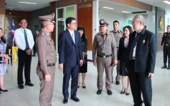 สะพัดชิงตัวประกัน!เลขาฯศาลยุติธรรมลงพื้นที่ตรวจสอบศาลอาญาตลิ่งชัน
