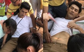 บู๊หนัก!! ‘มังกร’หมดสติกลางกองถ่าย ‘ขุมทรัพย์ลำโขง’