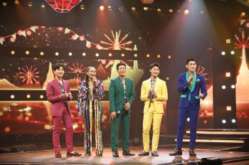 \'จ่อย- ป๊อบปี้- ซัน -ฟอร์ม\'จาก\'ยุ้งข้าวเรคคอร์ด\'ภูมิใจได้ร่วมโชว์เปิด เดอะแมส งานวัด