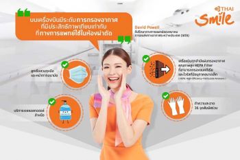 ไทยสมายล์ใช้มาตรการความปลอดภัยระดับสูงทุกเที่ยวบิน