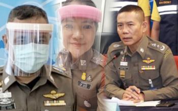 face shield…ง่ายๆชิลๆ! ‘ผบช.สตม.’ปิ๊งไอเดีย สอนทำ‘เฟส ชิลล์’ ทุน 5 บาท สู้‘โควิด’(คลิป)