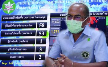 ‘เกาะสมุย’ พบคนไทยป่วยโควิด-19 เป็นรายที่ 3 ทำงาน รพ.เอกชน