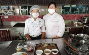 ขานรับนโยบาย\'รมว.ศธ.\' อาชีวะภูเก็ตผุดศูนย์ฝึกอาชีพอาหารออนไลน์