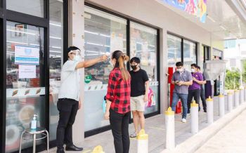 เซเว่น อีเลฟเว่น ยกระดับป้องกัน ‘โควิด-19’คัดกรองเข้าร้าน ‘Social Distancing’
