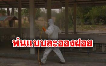 กรมควบคุมโรคพิจิตร แนะฉีดพ่นฆ่าโควิด-19 ทำได้ในพื้นที่ยังไม่พบเชื้อ