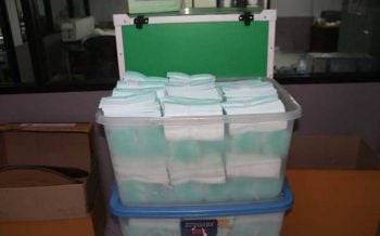คดีพุ่งไม่หยุด! จับเพิ่มอีก 8 รายขายหน้ากากอนามัย-เจลล้างมือเกินราคา