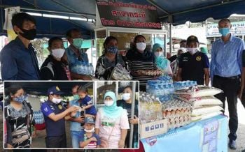 5ครอบครัวหิวโซ! ขึ้นกระบะหวังไปรับเงินแจกฟรี นายอำเภอใจดีมอบ1พันให้ยังชีพ