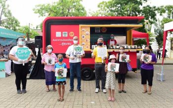 CPF Food Truck ส่งอาหารปลอดภัยครั้งที่ 8 สู่ชุมชนวัดดุสิดารามวรวิหาร