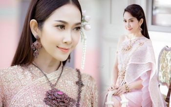 \'ยุ้ย จีรนันท์\'ถ่ายแบบชุดไทย สวยละมุนราวกับนางในวรรณคดี