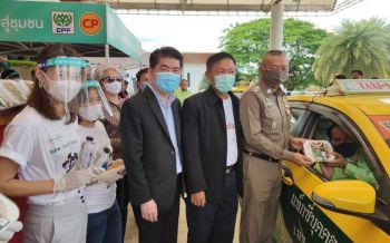 ‘CPF-สมาคมตำรวจ’ส่งอาหารปลอดภัยจากใจ สู่ชุมชน เพื่อพี่น้อง‘แท็กซี่’สู้ภัยโควิด-19