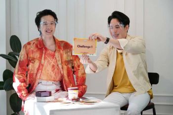 เพิ่มความหวาน สไตล์เท่ๆ ไปกับหนุ่ม‘เจมส์-ธีรดนย์’