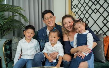 ครอบครัวสายกิจกรรม\'กาย-ฮารุ และ 3 กุมาร\'มาร่วมทำความดี