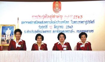 พลตรีหญิง คุณหญิงอัสนีย์ เสาวภาพ  รับตำแหน่งประธานสภาสังคมสงเคราะห์ฯ อีกครั้ง