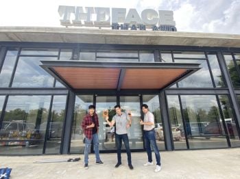 \'เติร์ก คหบดี\'นำทีมนักแสดงทางเสือผ่านออกกำลังกายช่วงพักกอง