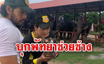 ‘บิณฑ์-เอกพันธ์’ช่วยเหลือ‘ครอบครัวควาญช้าง’ได้รับผลกระทบโควิด-19