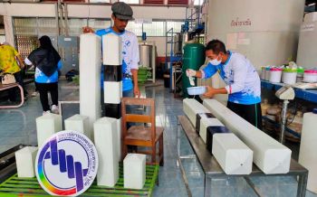 วท.ตรัง\'สุดเจ๋ง\'! นำน้ำยางพารามาศึกษาวิจัยผลิต \'เสาหลักนำทาง\' สำเร็จ