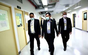 เลขาธิการ กพฐ. ตรวจเยี่ยมสนามสอบ รองผอ.สพท. สนามสอบ ม.สวนดุสิต