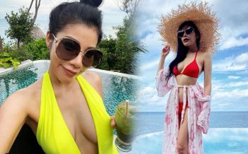 แซ่บรับลมร้อน! \'แหวนแหวน\'โชว์อึ๋มในชุดบิกินี จัดทริปทะเลสุดฮอต