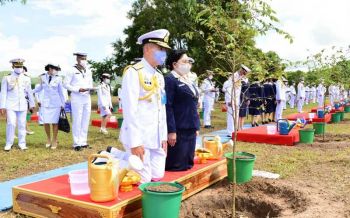\'ผบ.ทร.\'เปิดกิจกรรมปลูกต้นไม้เนื่องในโอกาสมหามงคลเฉลิมพระชนมพรรษา
