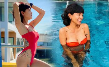 \'สายป่าน\'จัดเต็มความแซ่บในชุดว่ายน้ำ อวดรอยสักสุดเซ็กซี่