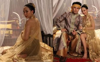 เปิดตัว\'มิ้นท์-ณัฐวรา\'สวยสง่าในชุดถวายตัวโนบราสุดสยิวเลิฟซีน\'โอม-อัชชา\'