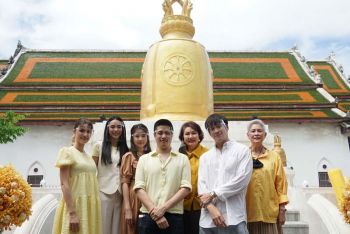 ‘อาเล็ก-ธีรเดช’เดินสายมู นำทีม ‘ดวงแบบนี้ไม่มีจู๋’เที่ยวทำบุญ‘วัดระฆังโฆสิตาราม’